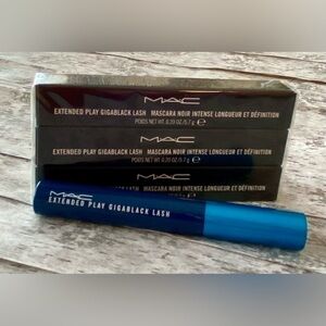 NEW (Bundle of 3) MAC Extended Play Gigablack Lash Mascara in Intense Black